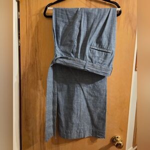 Wide Leg Belted Pants Size 10